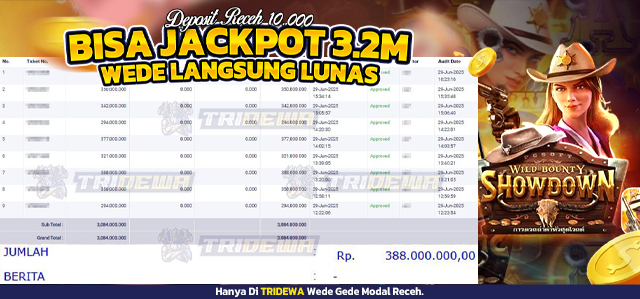 BUKTI MENANG TRIDEWA