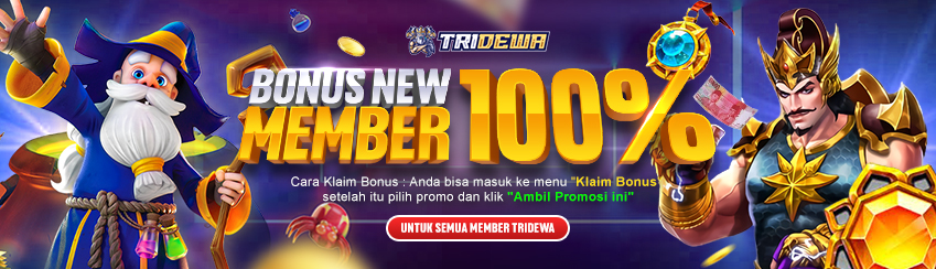 BONUS NEW MEMBER 100%